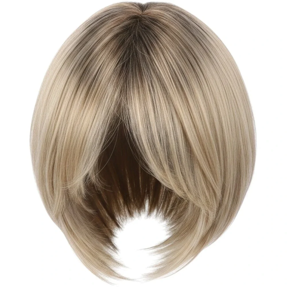 Du beGRACEFUL Wig 613 Shadow Sugar Blonde Layered Bob Synthetic New With Tags